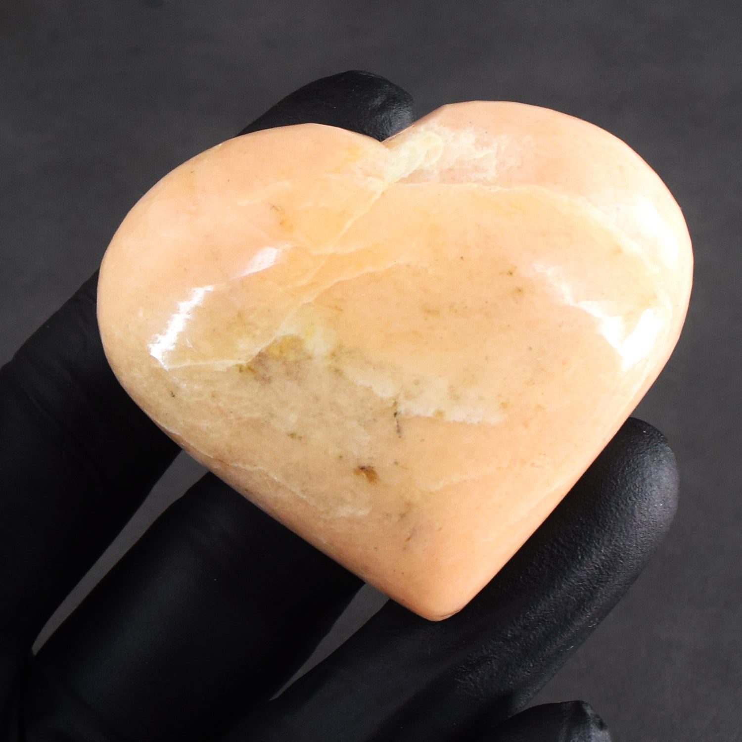 Magnificent 385.00 Cts Genuine Peach Moonstone Crystal Specimen Gemstone Healing Big Heart