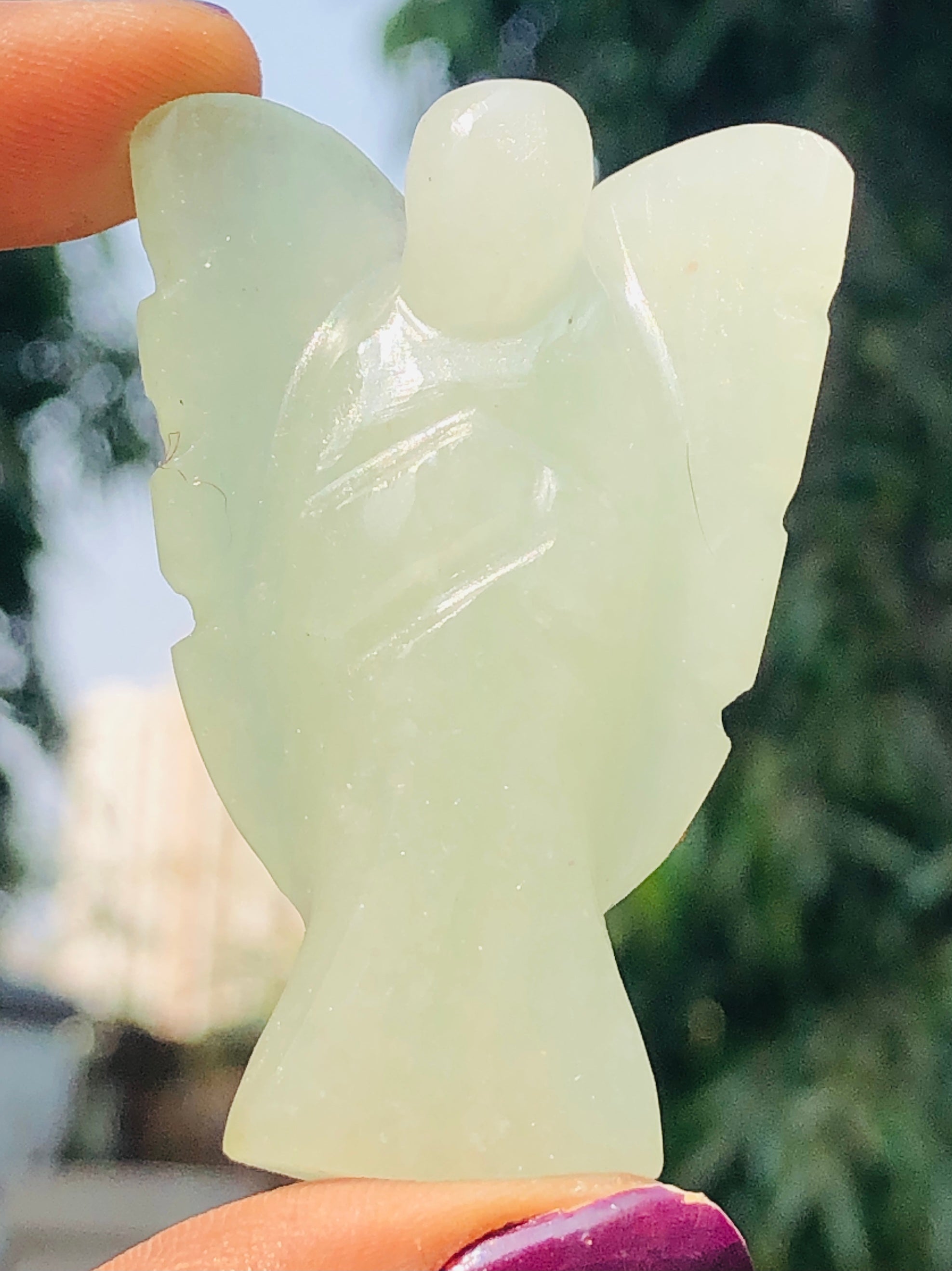 Amazing 156.00 Cts Genuine Green Aventurine Healing Premium Divine Crystal Angel