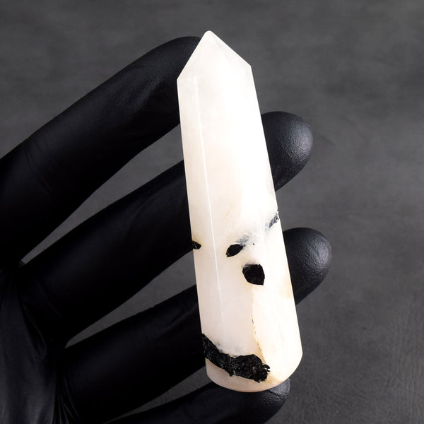 Untreated 124.00 Carats Genuine Moonstone Crystal Gemstone Healing Point
