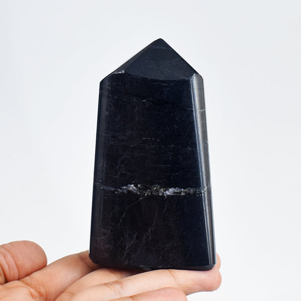 Exclusive 1528.00 Carats  Genuine  Spinel  Hand  Carved  Healing Crystal  Gemstone  Point