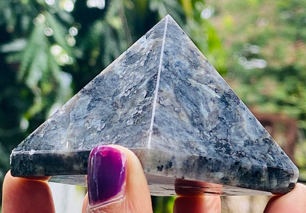 Radiant 663.00 Cts Exclusive Larvikite Healing Crystal Specimen Premium Pyramid