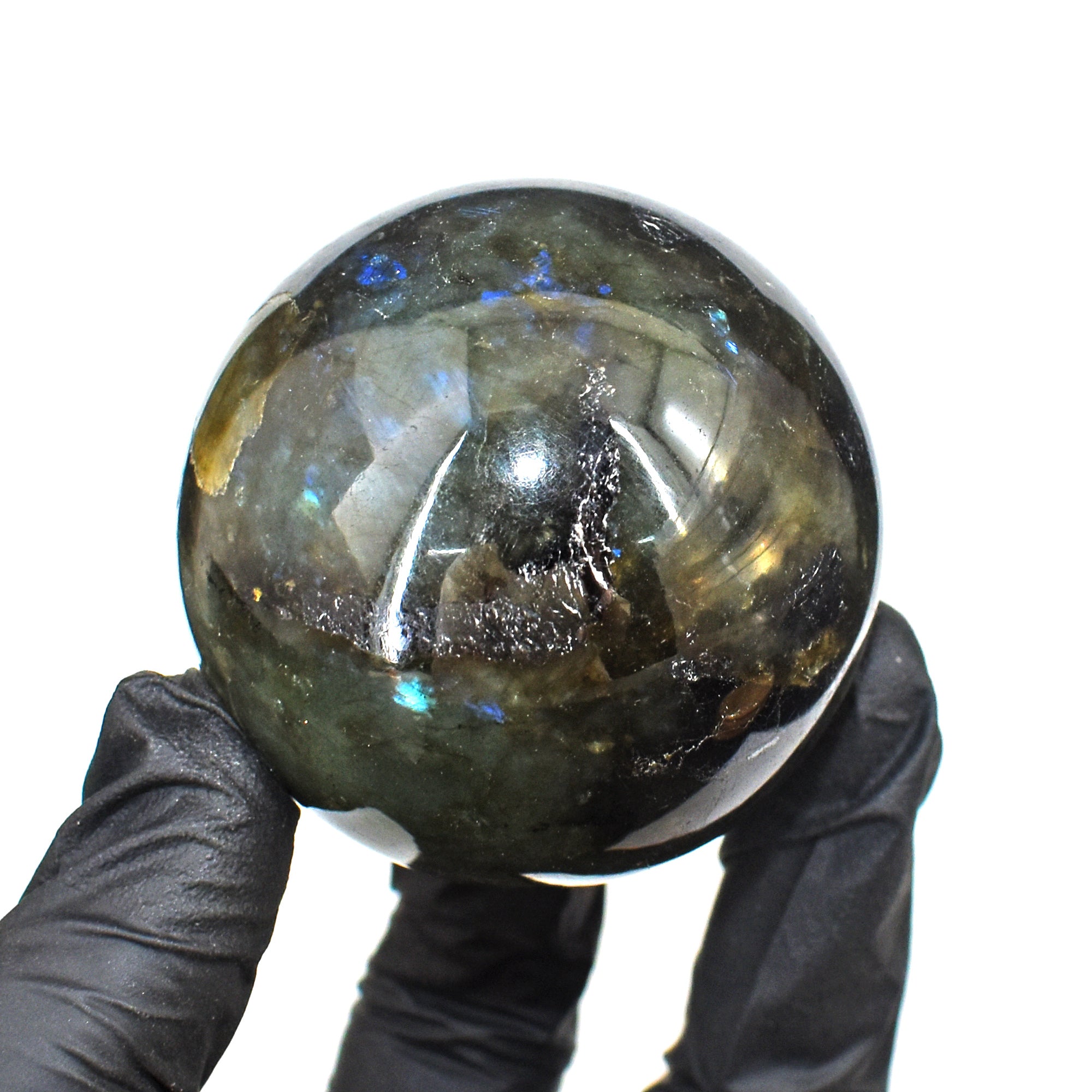 Perfect 818.00 Cts Labradorite Crystal Specimen Healing Premium Sphere