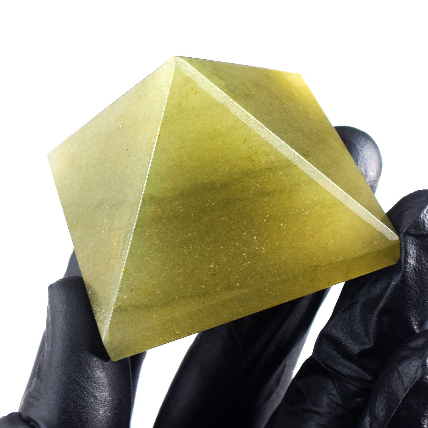Beautiful 470.00 Cts Genuine Aventurine Crystal Specimen Healing Divine Pyramid