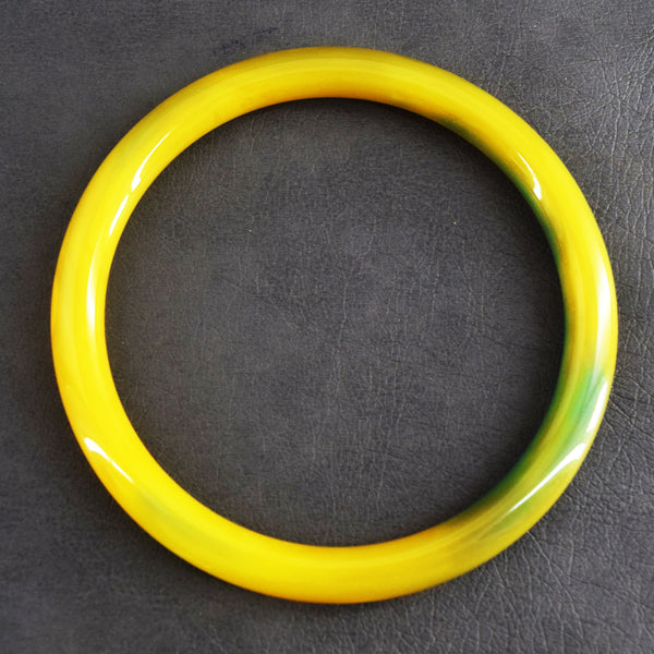 Superb 91.00 Cts Genuine Onyx Gemstone Crystal Specimen Premium Fancy Bangle