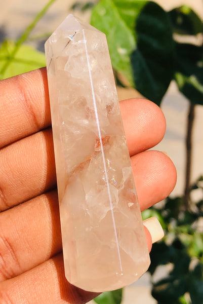 Fine 156.00 Carats Genuine White Quartz Crystal Gemstone Healing Point