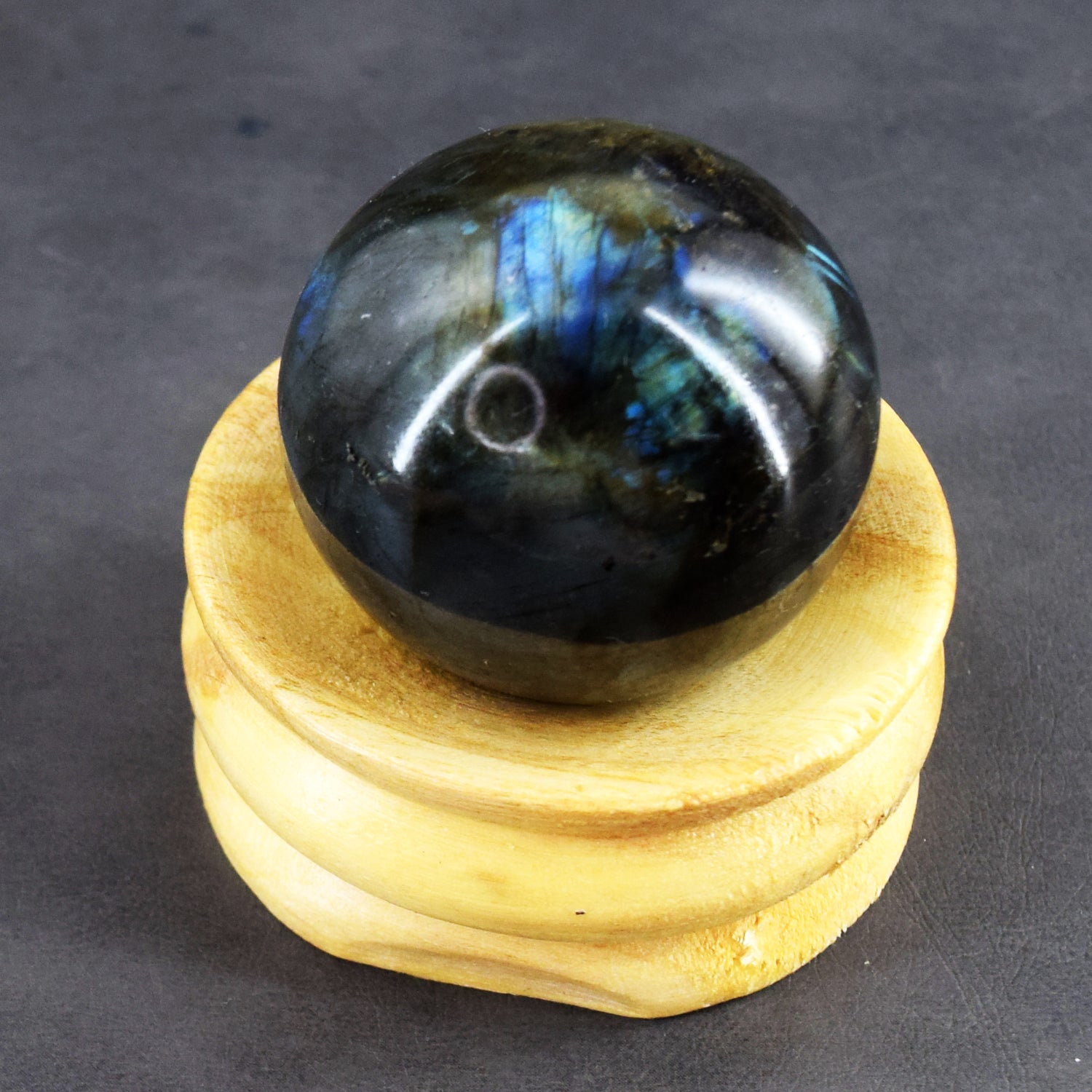 Ravishing 533.00 Cts Genuine Flashy Labradorite Crystal Specimen Healing Premium Sphere