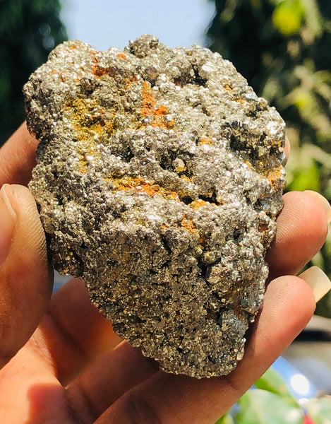 Craftsmen 863.00 Cts Genuine Peru Pyrite Healing Gemstone Crystal Specimen Cluster