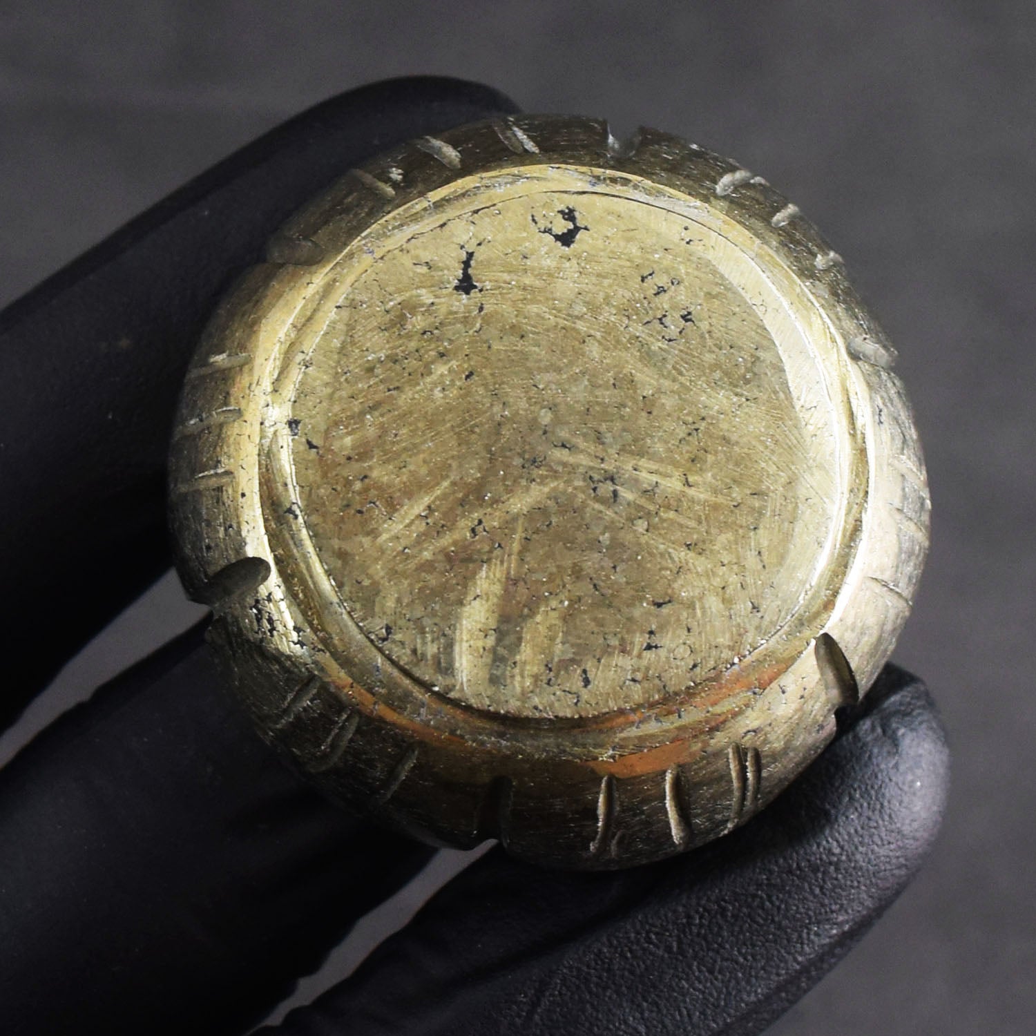 Thoughtful 511.00 Cts Genuine Pyrite Hand Carved Premium Good Luck Laxmi Feet Crystal Gemstone
