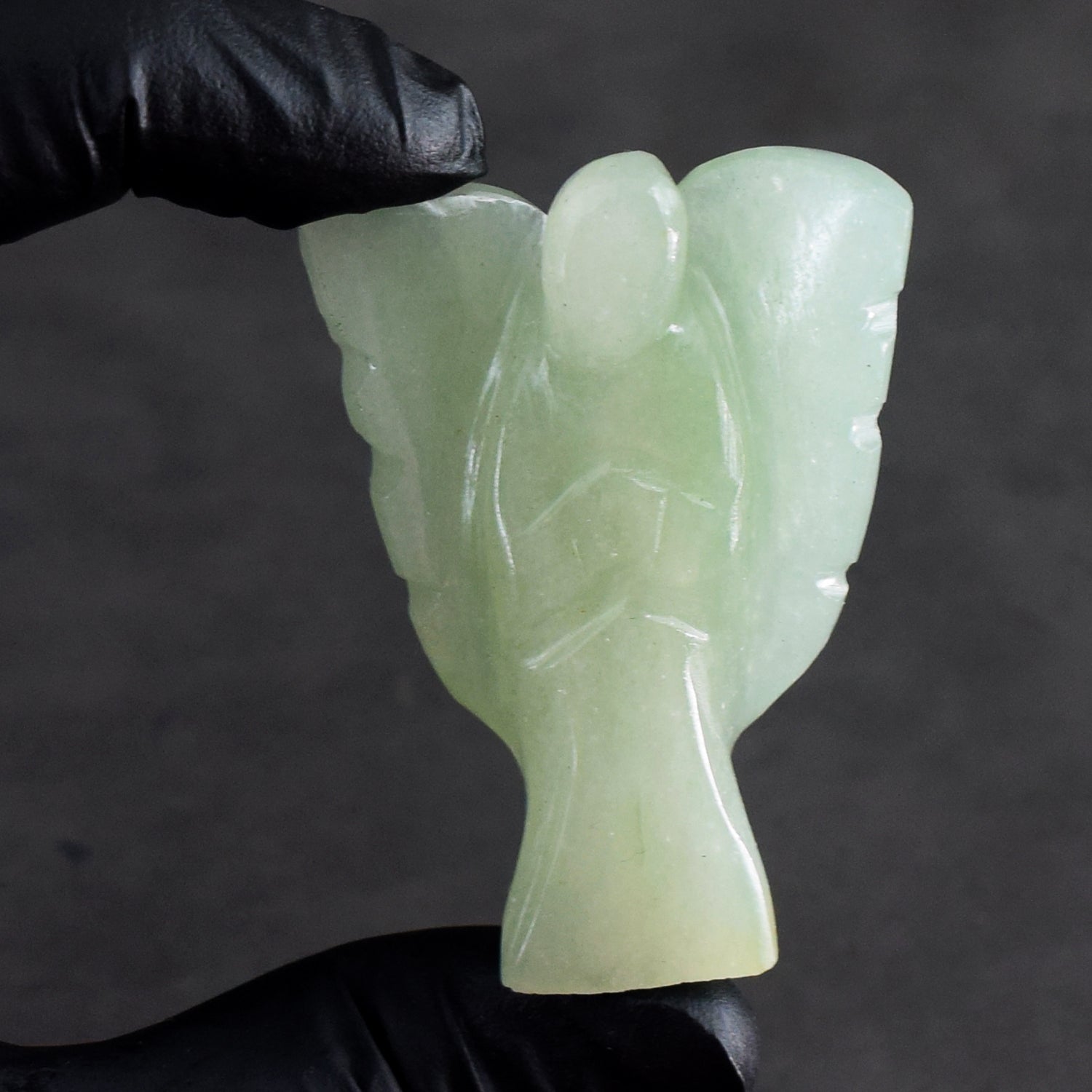 Amazing 163.00 Cts Genuine Green Aventurine Healing Premium Divine Crystal Angel