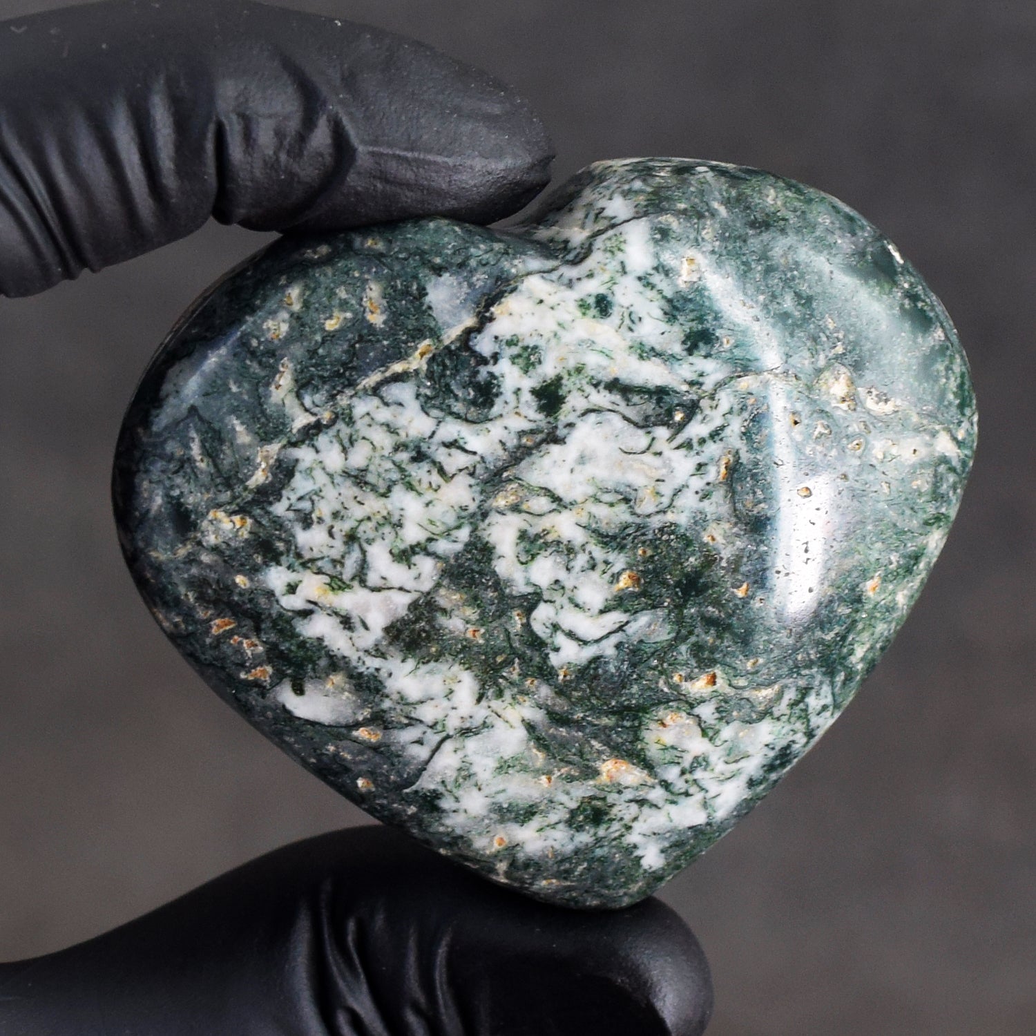 Gorgeous 476.00 Cts Genuine Tree Agate Crystal Specimen Gemstone Healing Big Heart