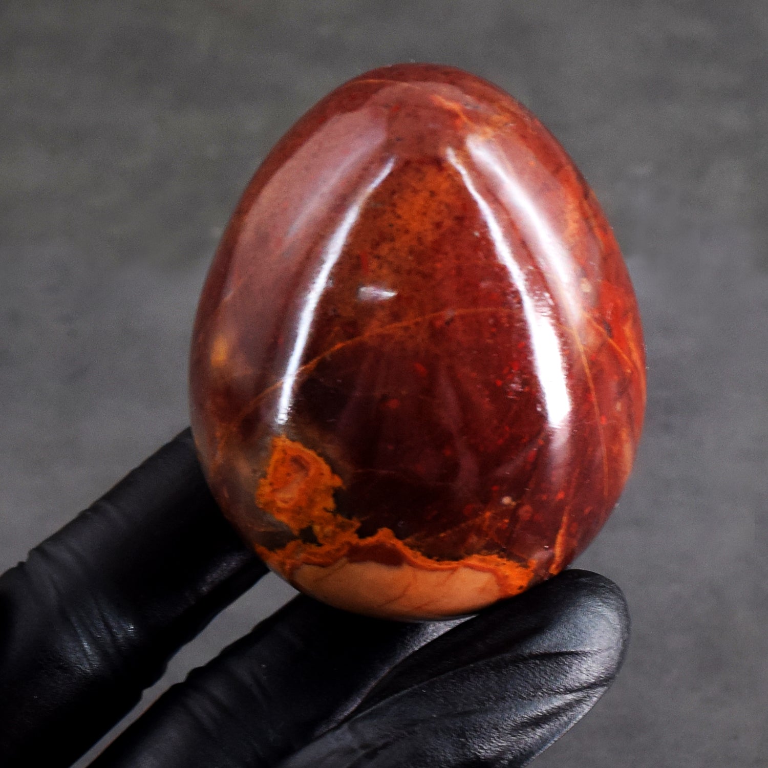 Beautiful 911.00 Cts Genuine Red Mookaite Healing Premium Egg Crystal