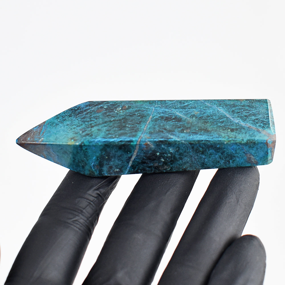 Gorgeous 263.00 Cts Genuine Shattuckite Crystal Specimen Gemstone Point