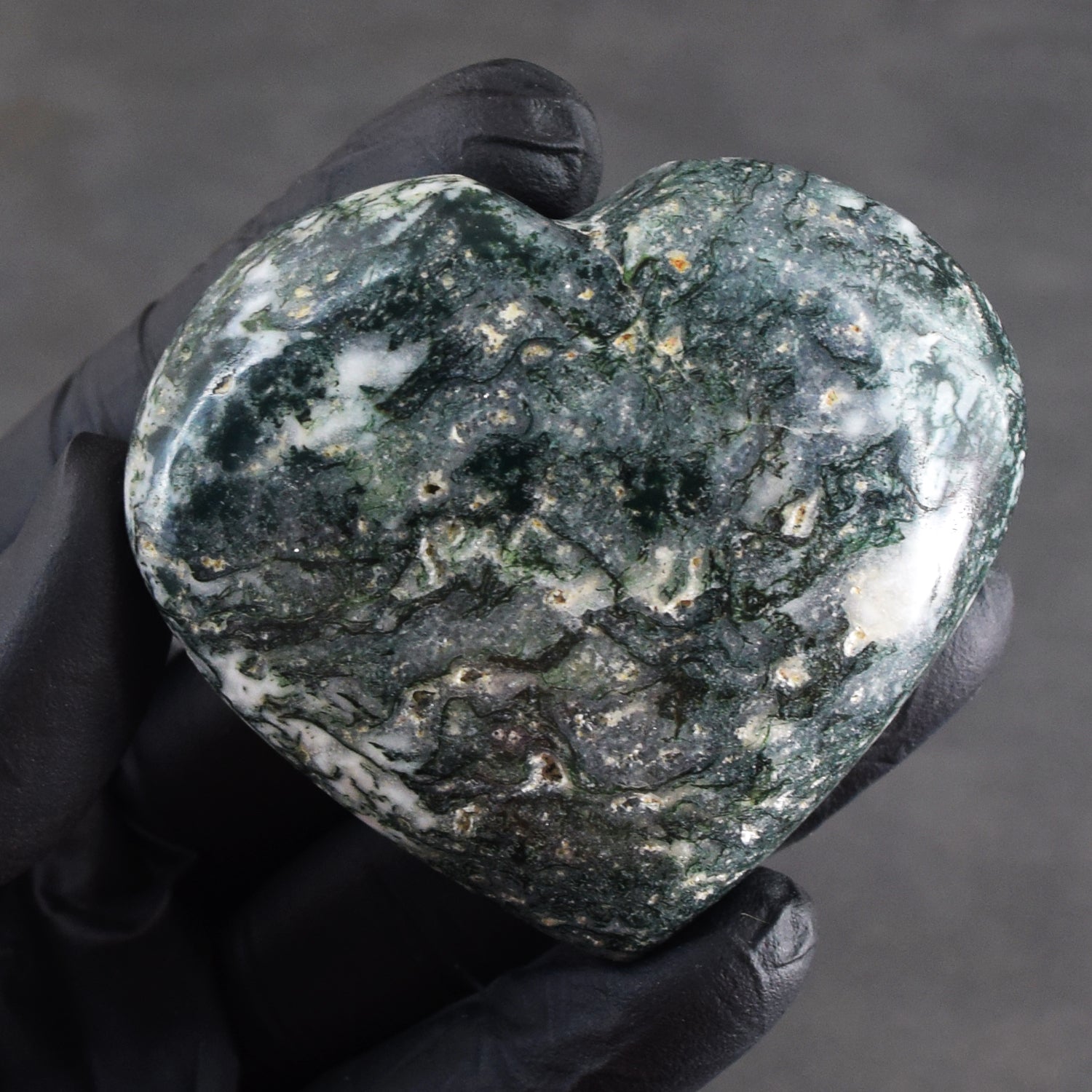 Gorgeous 476.00 Cts Genuine Tree Agate Crystal Specimen Gemstone Healing Big Heart
