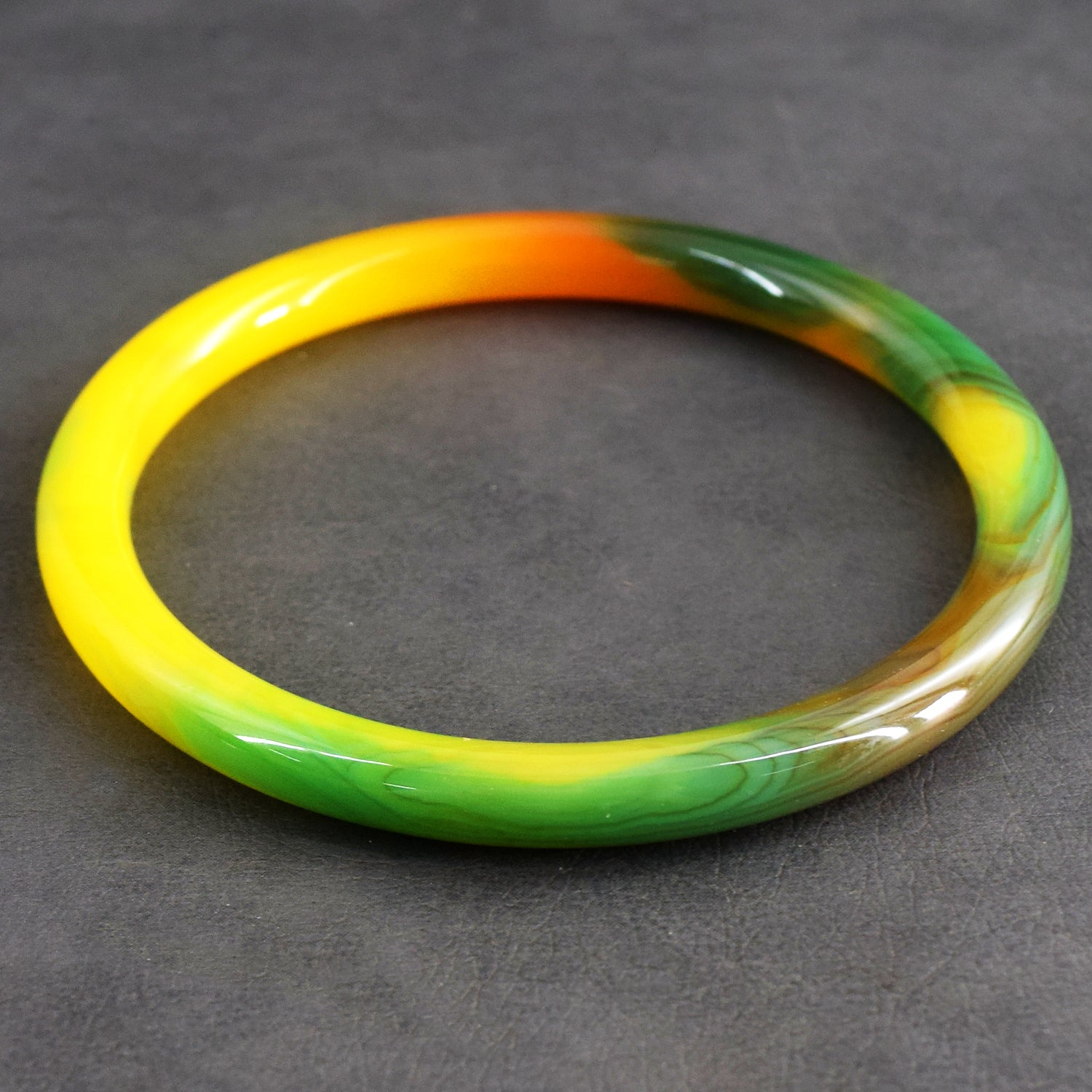 Mind Blowing 85.00 Cts Genuine Onyx Gemstone Crystal Specimen Premium Fancy Bangle