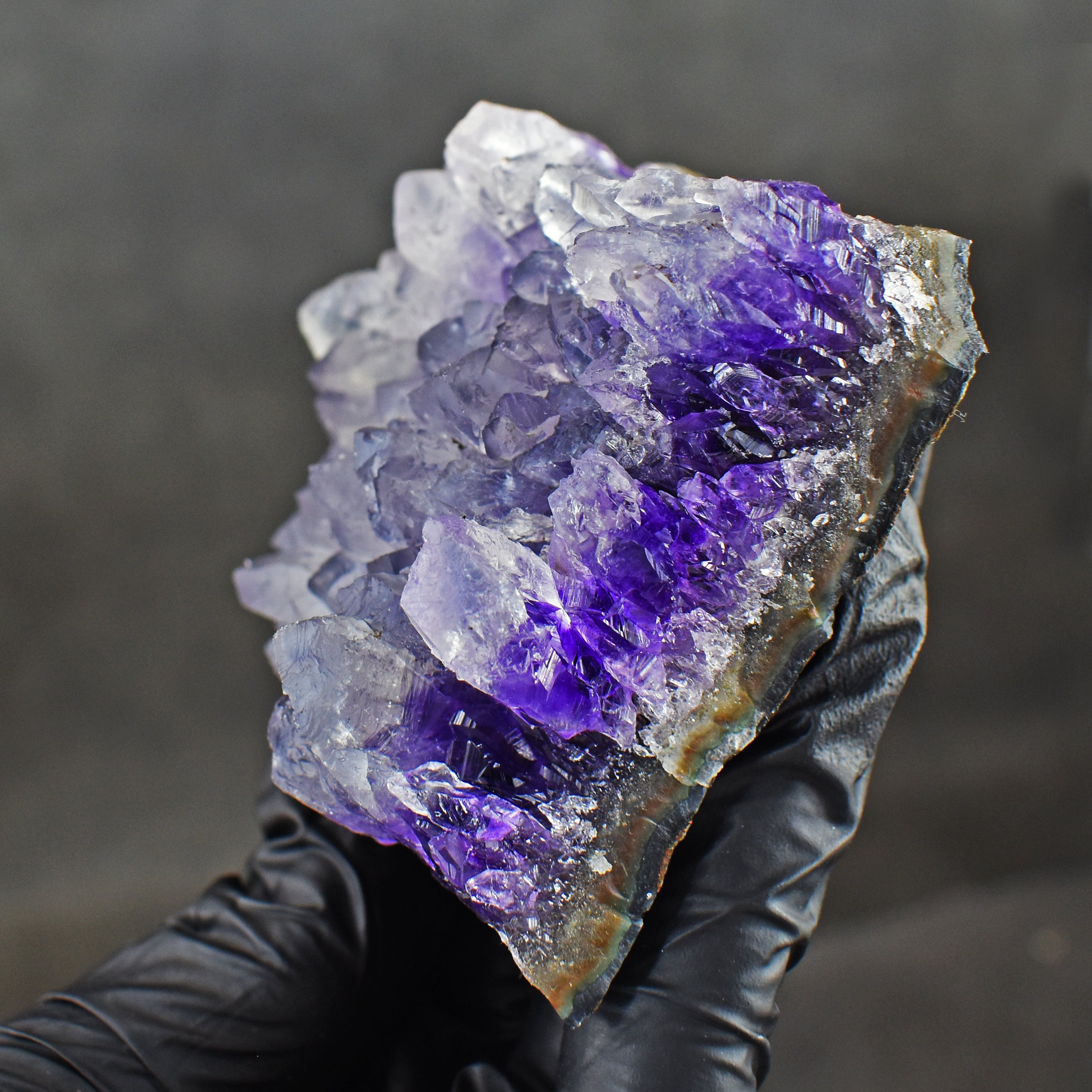 Exclusive 645.00 Cts Genuine Amethyst Crystal Specimen Healing Cluster Gemstone