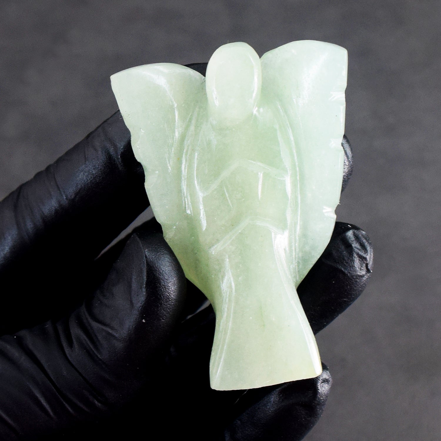 Amazing 163.00 Cts Genuine Green Aventurine Healing Premium Divine Crystal Angel