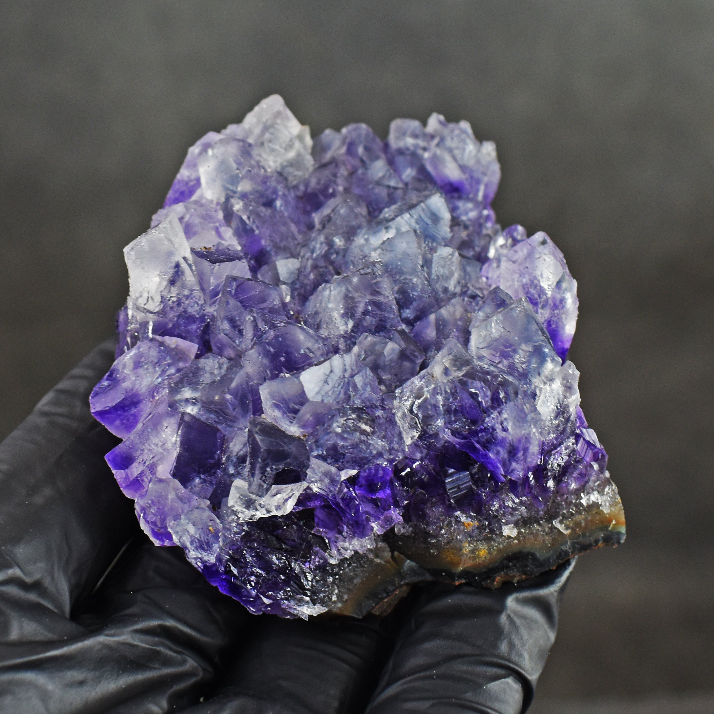 Exclusive 645.00 Cts Genuine Amethyst Crystal Specimen Healing Cluster Gemstone