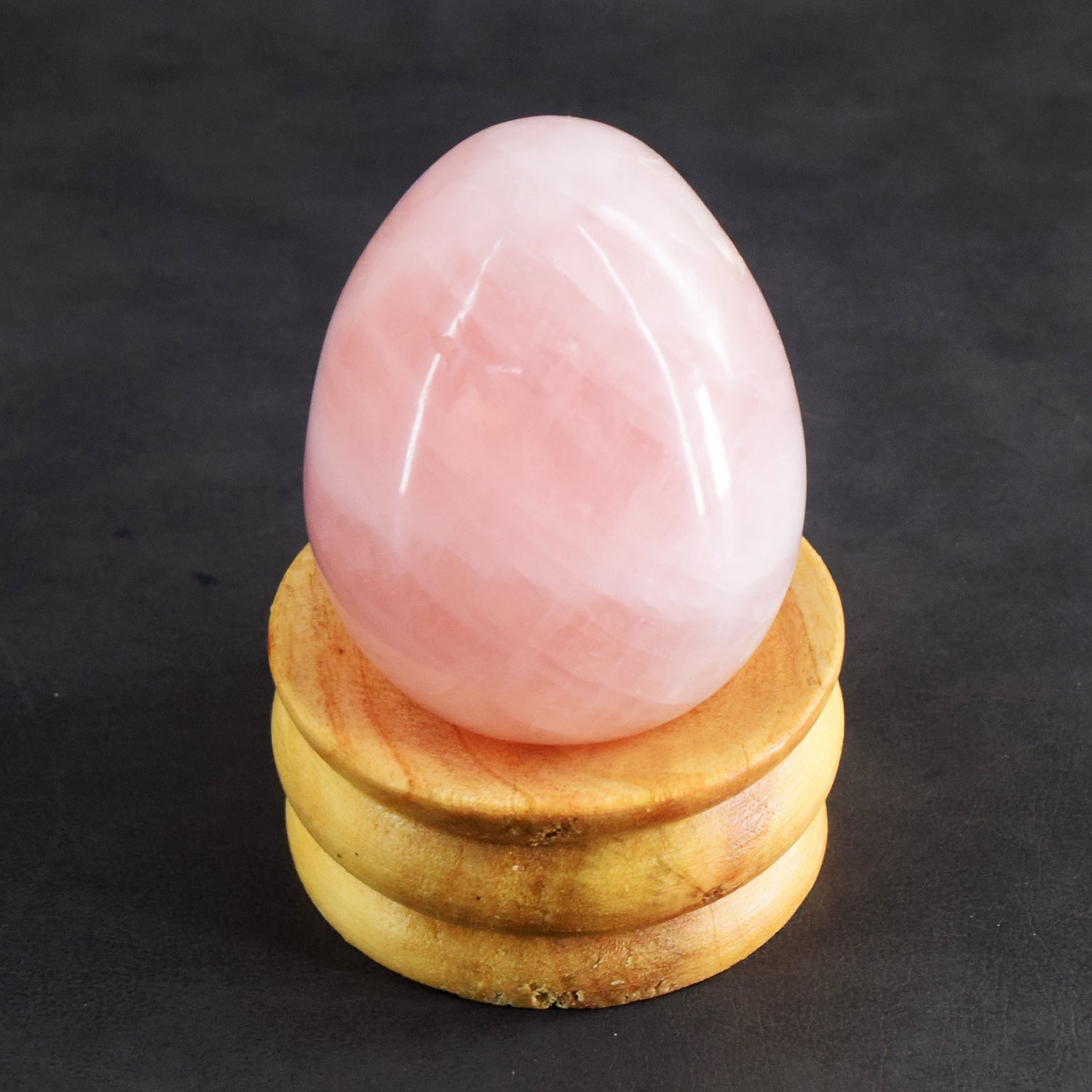 Stunning 915.00 Cts Genuine Pink Rose Quartz Premium Healing Egg Crystal