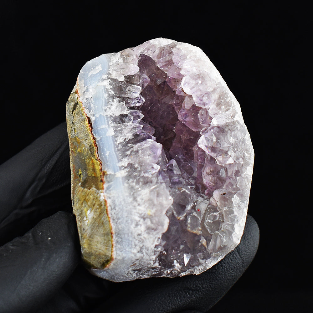Excellent 333.00 Cts Genuine Amethyst Crystal Specimen Gemstone