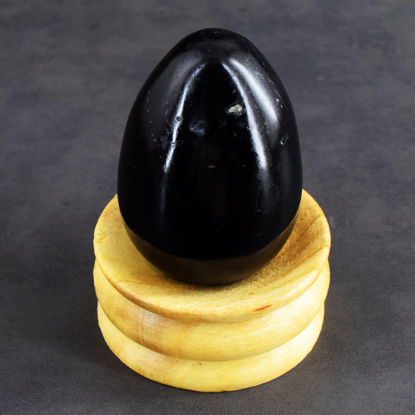 Dazzling 903.00 Cts Genuine Black Tourmaline Healing Crystal Premium Egg