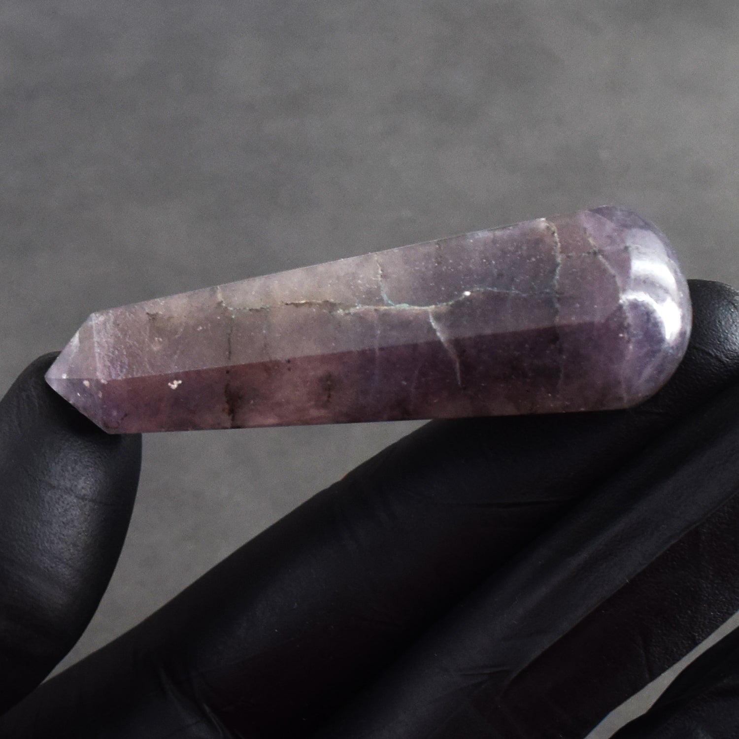 Stunning 175.00 Carats Genuine Iolite Crystal Gemstone Healing Point
