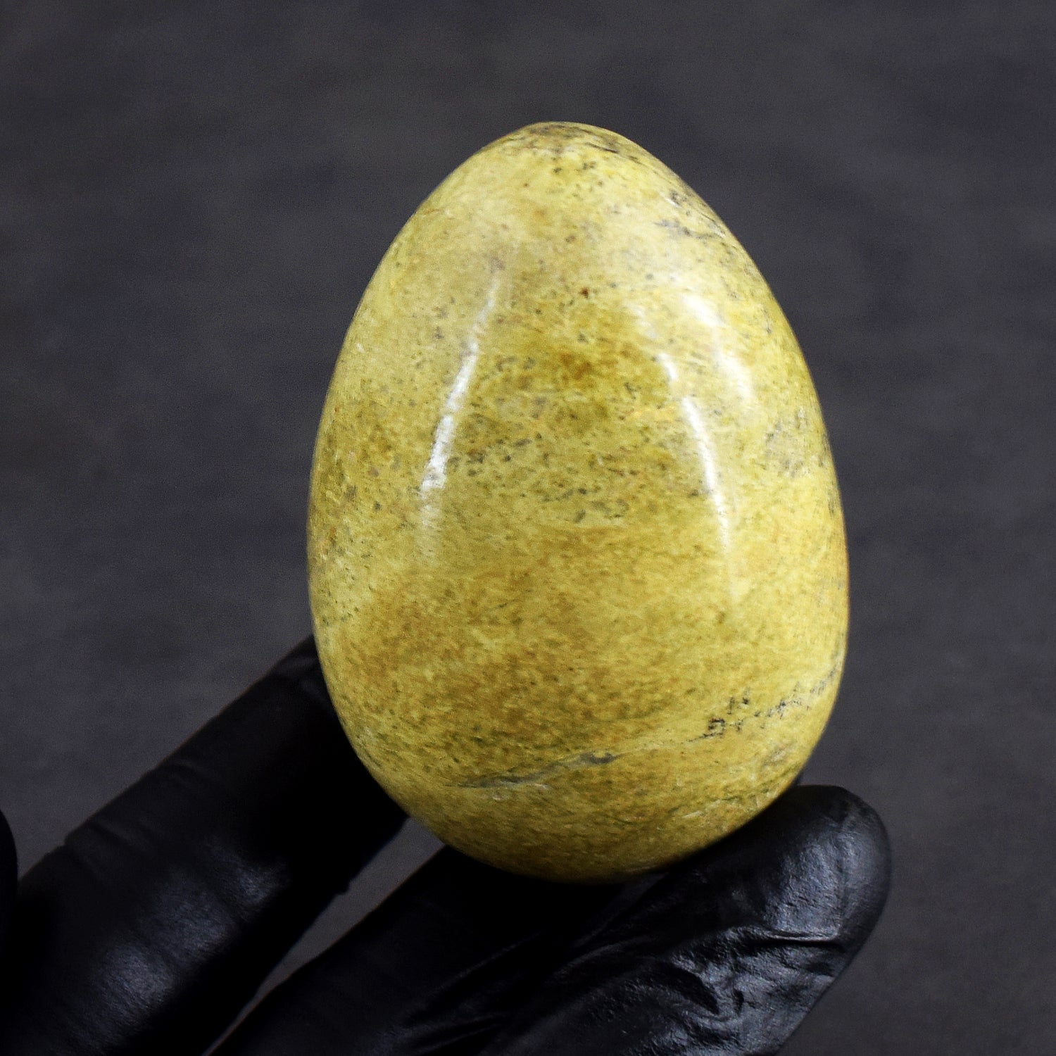 Gorgeous Ever 847.00 Cts Genuine Blood Green Unakite Healing Premium Egg Crystal