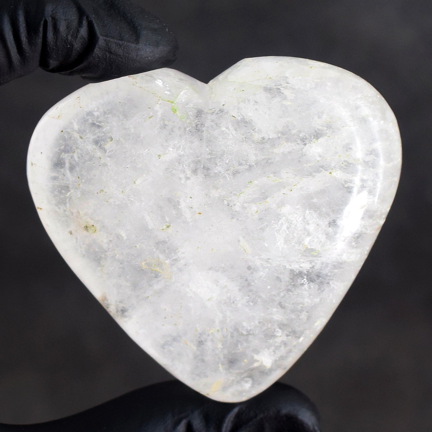 Fabulous 638.00 Cts Genuine White Quartz Crystal Specimen Gemstone Big Heart