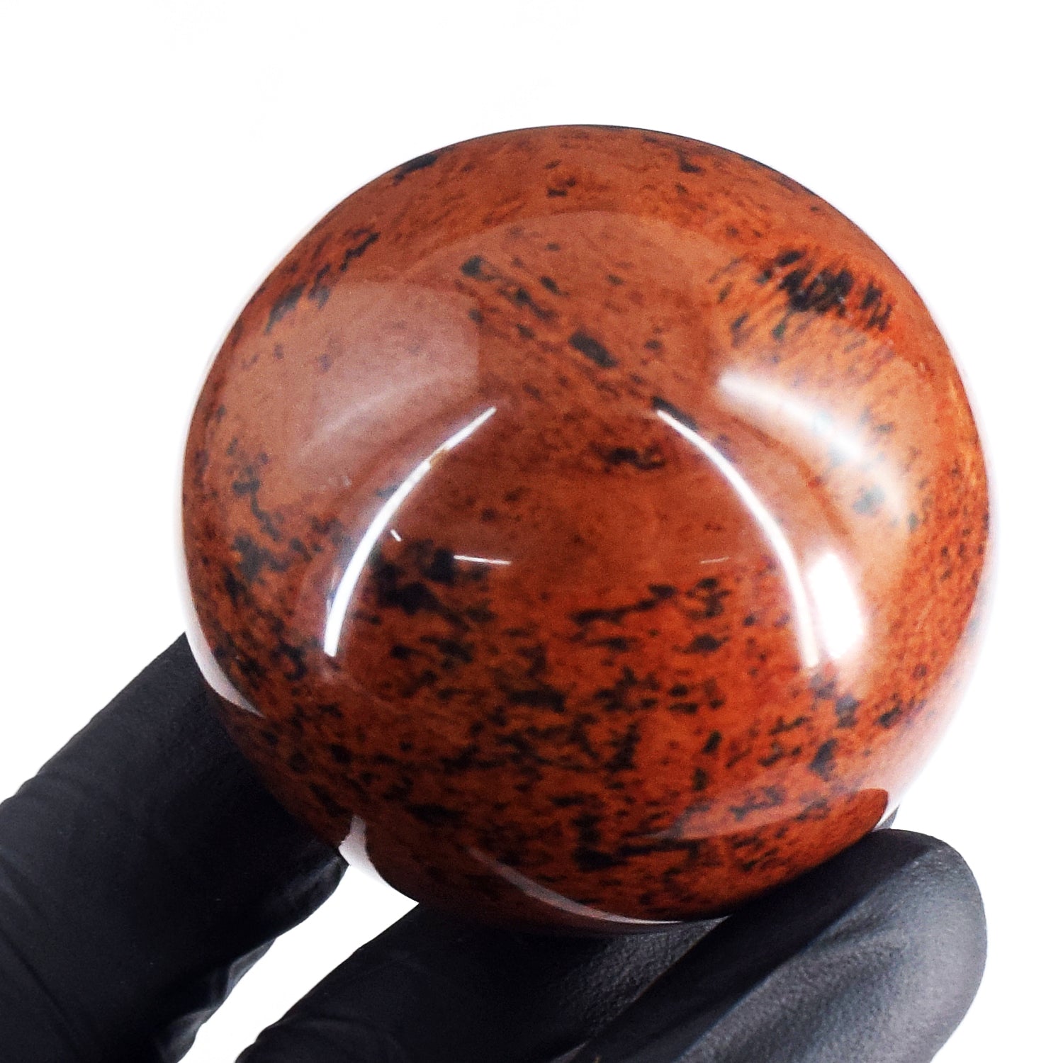 Absolutely 709.00  Carats  Genuine  Mahogany Jasper Hand  Carved  Crystal  Healing  Gemstone  Sphere