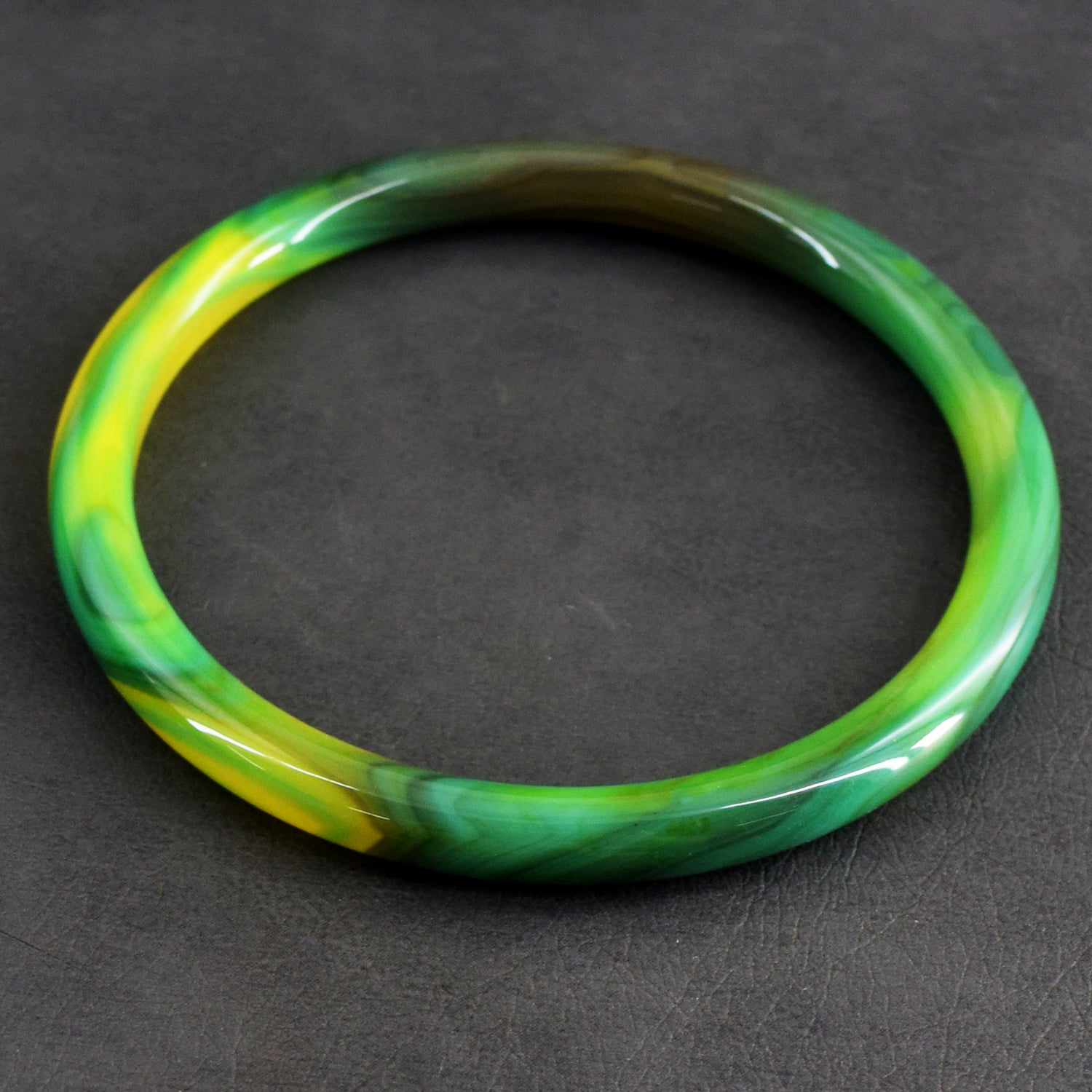 Awesome 80.00 Cts Genuine Onyx Gemstone Crystal Specimen Premium Fancy Bangle