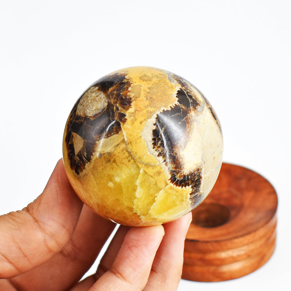 Amazing 940.00 carat Genuine  Septarian Agate  Hand  Carved  Crystal  Healing  Sphere