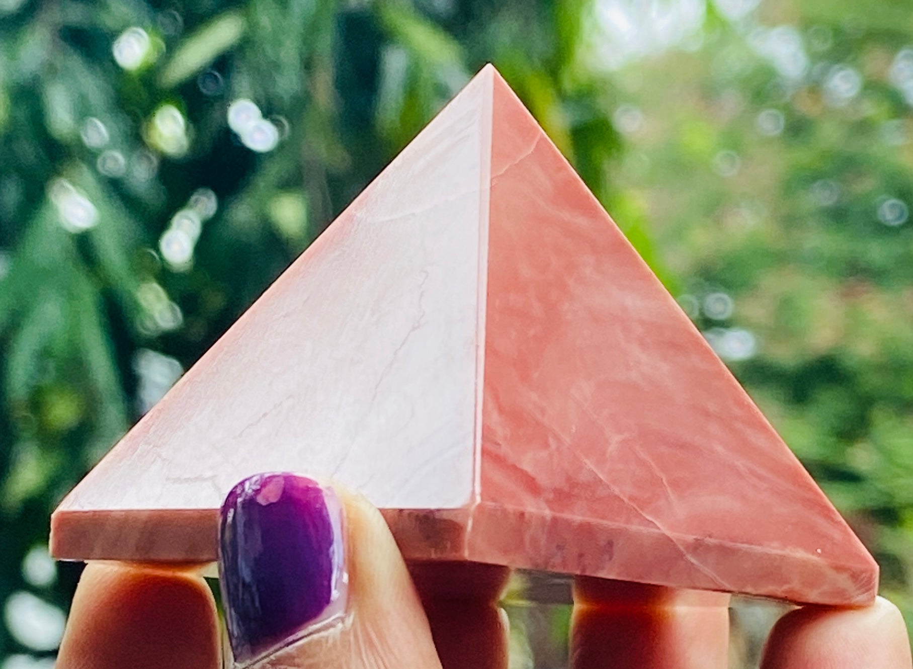 Genuine 468.00 Cts Exclusive Baby Mookaite Healing Crystal Specimen Premium Pyramid