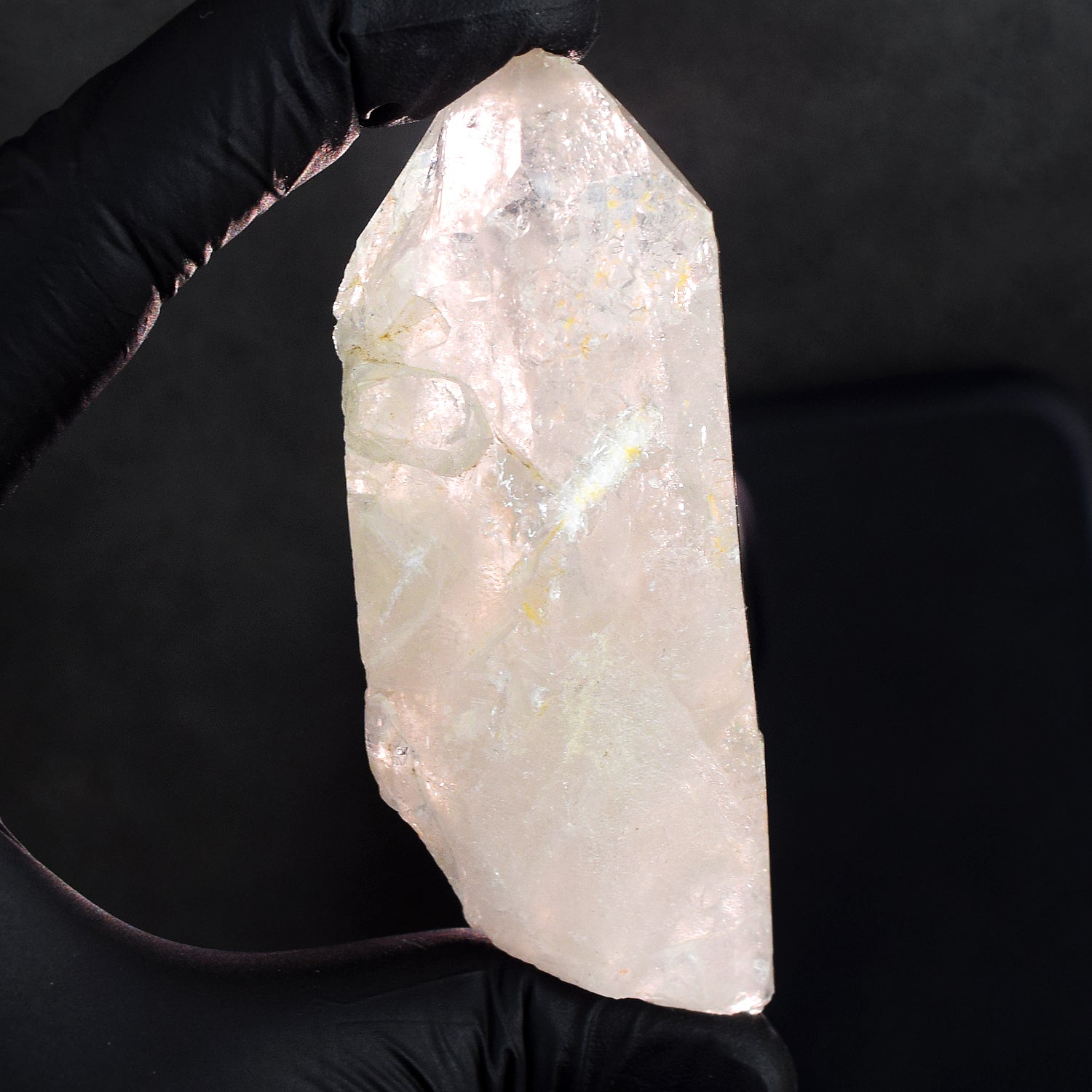 Glamourous 370.00 Cts Genuine Himalayan Quartz Free Form Crystal Specimen Gemstone