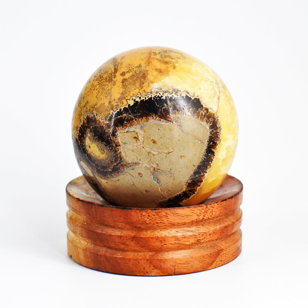 Amazing 940.00 carat Genuine  Septarian Agate  Hand  Carved  Crystal  Healing  Sphere