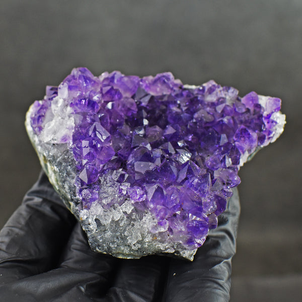 Exclusive 645.00 Cts Genuine Amethyst Crystal Specimen Healing Cluster Gemstone