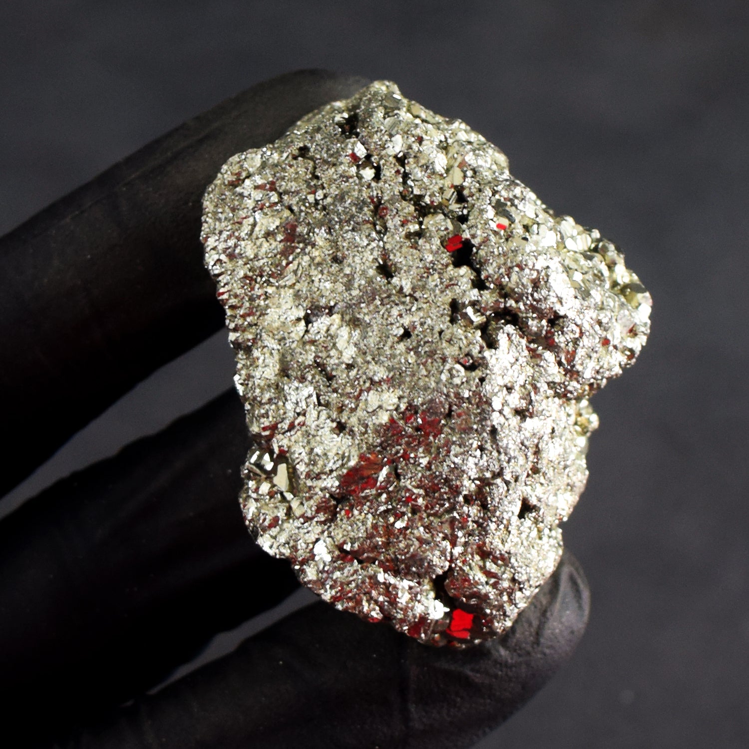 Beautiful 486.00 Cts Genuine Peru Pyrite Crystal Specimen Healing Cluster Gemstone