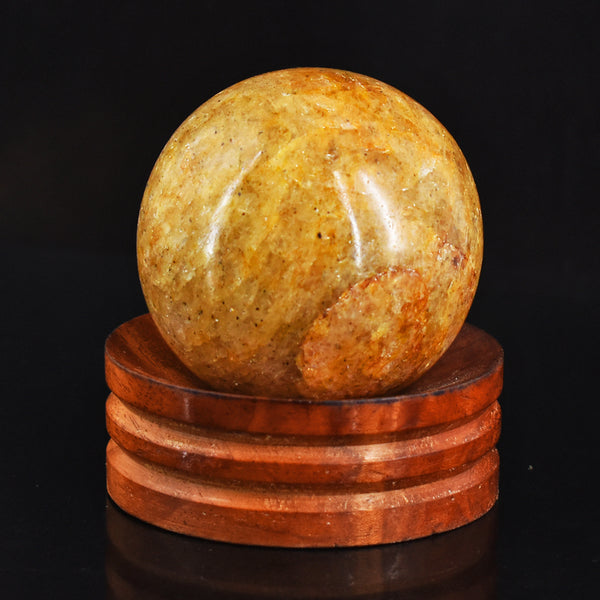 Beautiful  755.00 Carats  Genuine  Aventurine  Hand  Carved Crystal Healing  Gemstone  Sphere