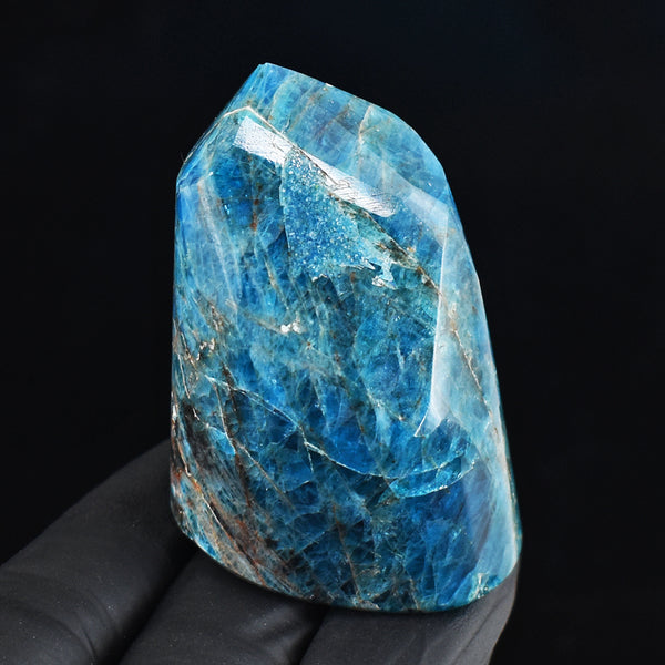 Exclusive 479.00 Cts Genuine Apatite Crystal Specimen Gemstone Healing Tower