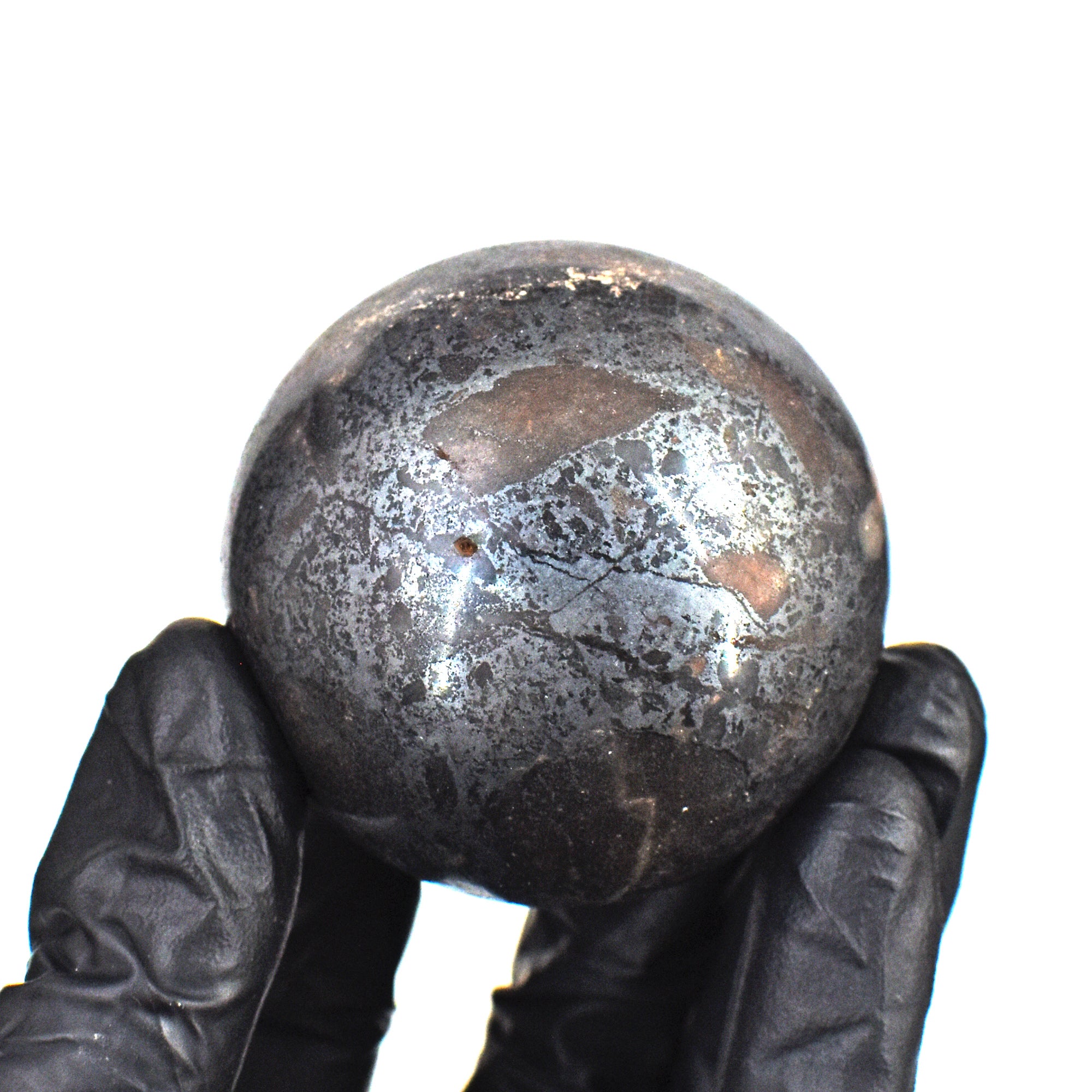 Exclusive 1071.00 Cts Genuine Hematite Hand Carved Healing Crystal Sphere