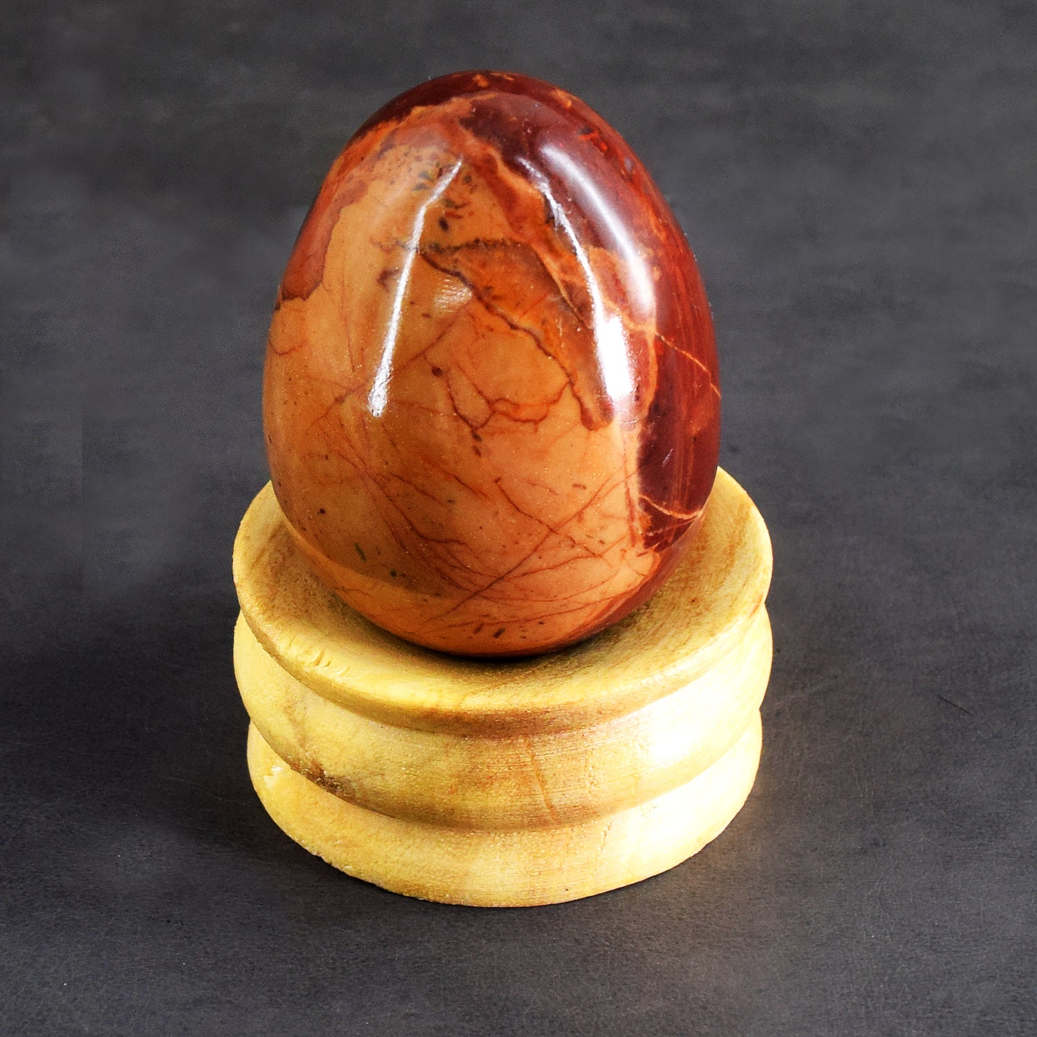 Awesome 953.00 Cts Genuine Red Mookaite Healing Premium Crystal Egg