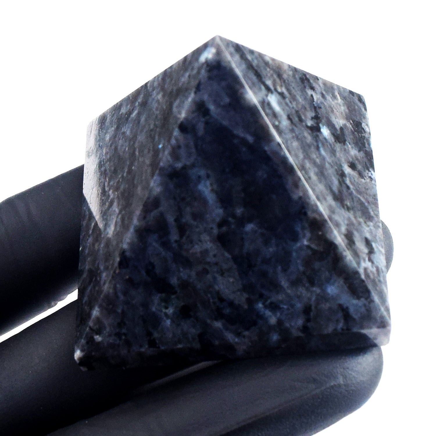 Alluring 530.00 Cts Genuine Larvikite Healing Crystal Specimen Divine Premium Pyramid