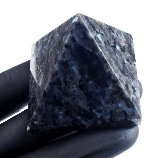 Alluring 530.00 Cts Genuine Larvikite Healing Crystal Specimen Divine Premium Pyramid