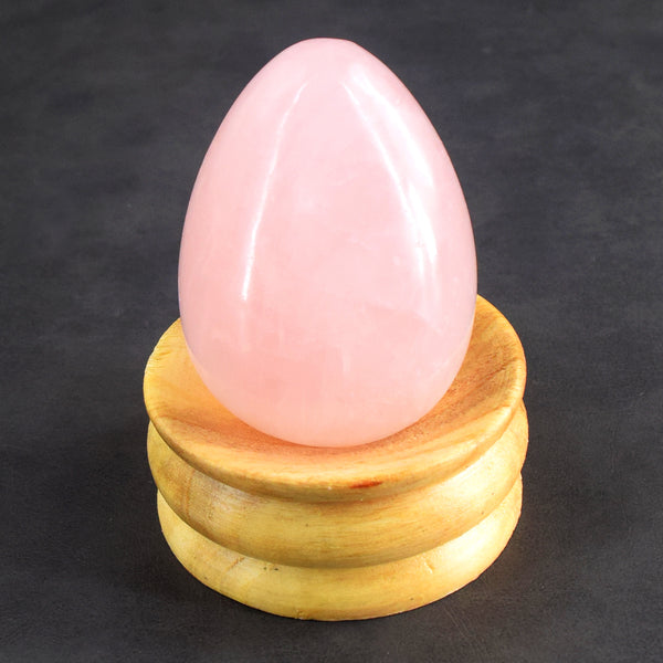 Elegant 754.00 Cts Genuine Pink Rose Quartz Healing Premium Crystal Egg