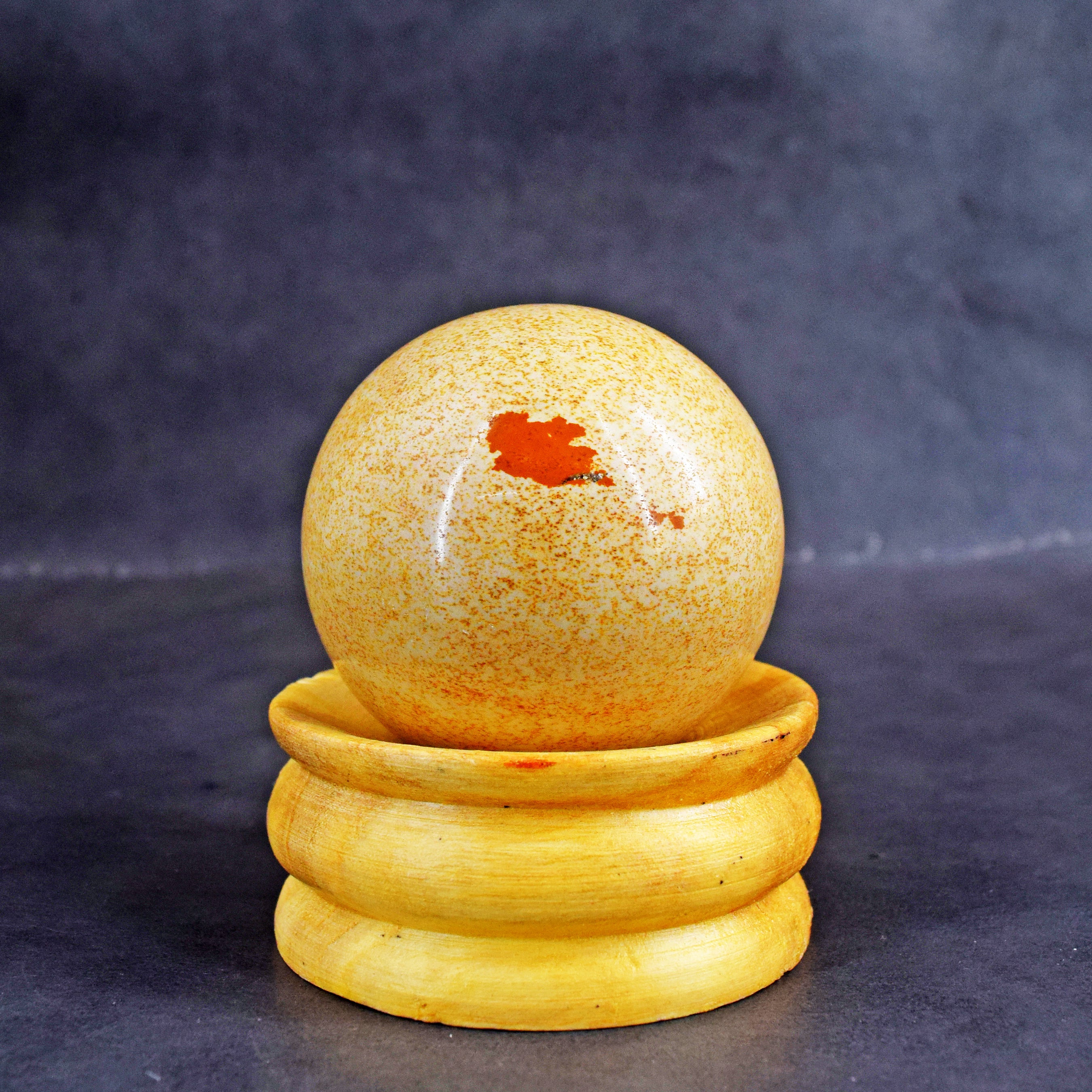 Gorgeous 828.00 Cts Genuine Picture Jasper Hand Carved Crystal Healing Gemstone Sphere
