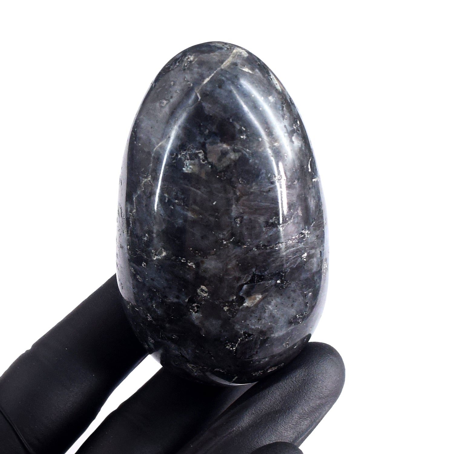 Craftsmen 925.00 Cts Larvikite Healing Premium Crystal Egg