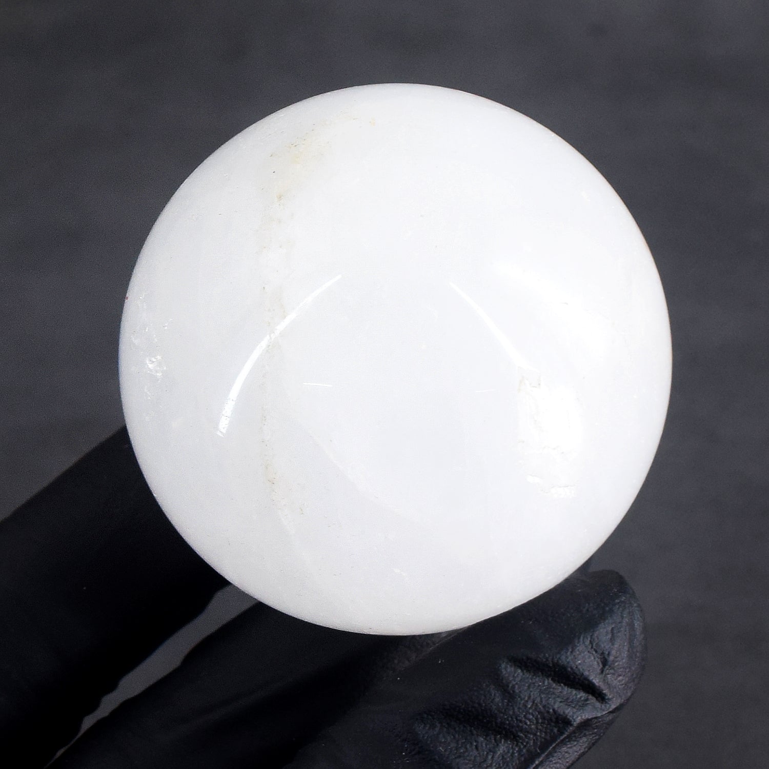 Elegant 738.00  Carats  Genuine  White Quartz  Hand  Carved  Crystal  Healing  Gemstone  Sphere