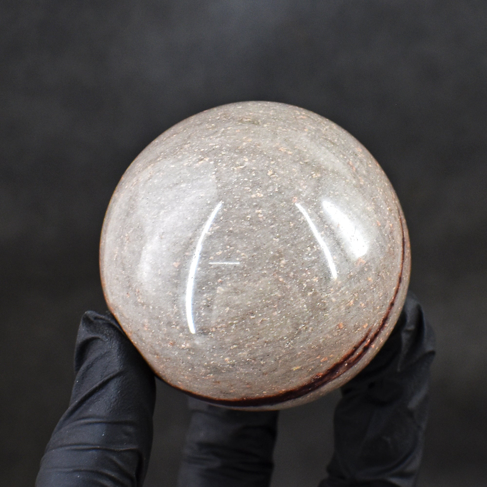 Graceful 1037.00 Cts Polygram Jasper Healing Ball