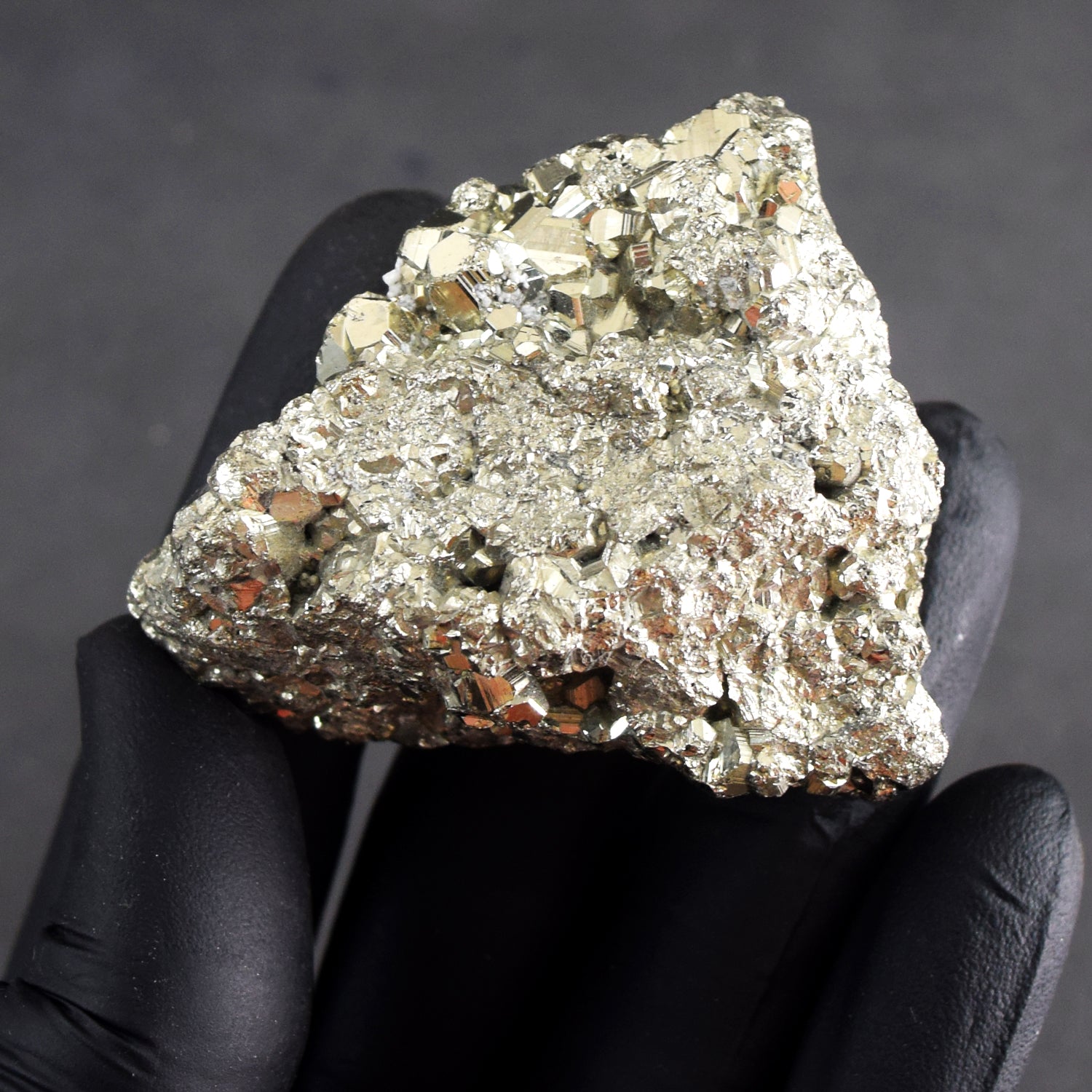 Stunning 612.00 Cts Genuine Peru Pyrite Crystal Specimen Healing Gemstone Cluster