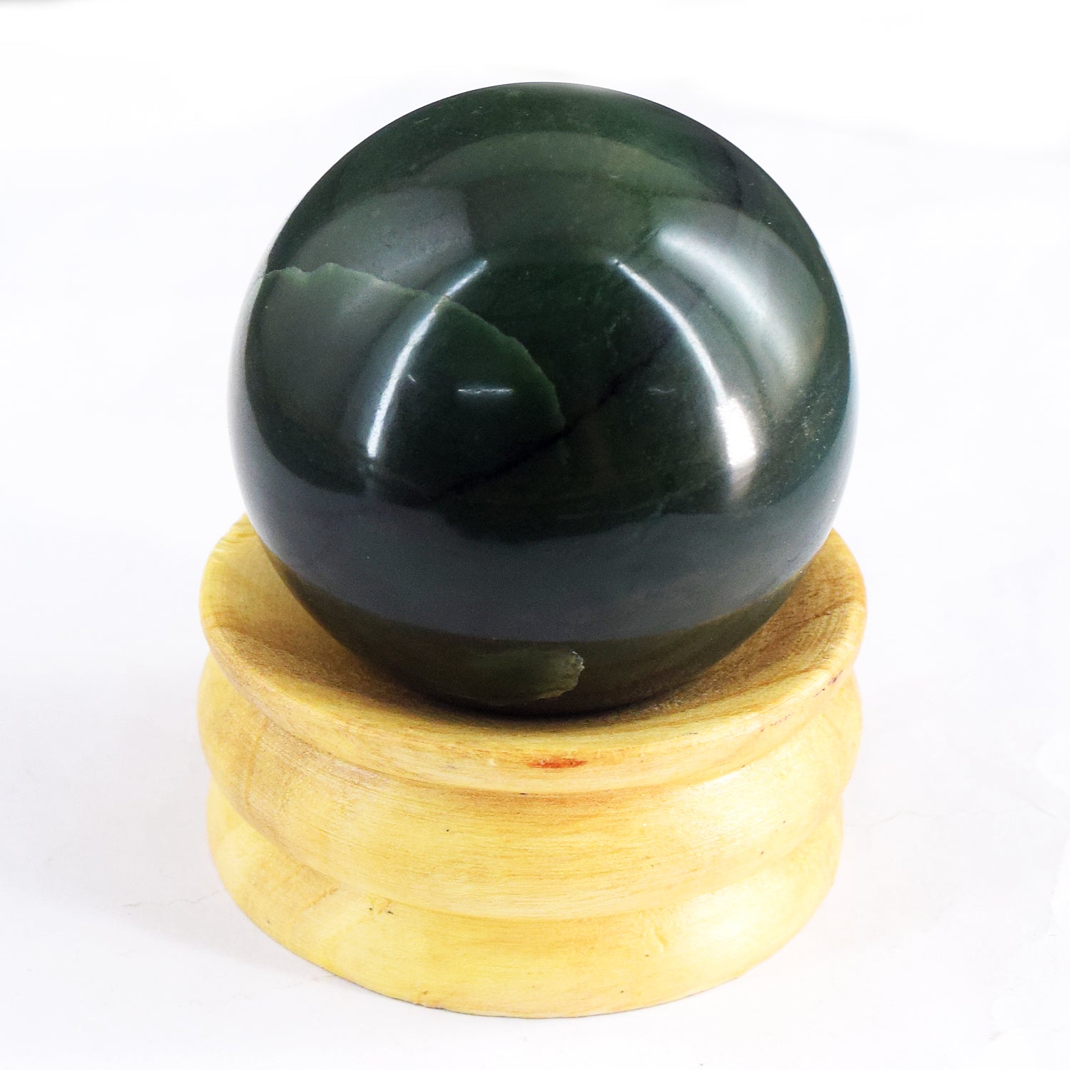 Massive 984.00 Cts  Genuine  Bloodstone  Hand Carved Healing Crystal Gemstone  Sphere