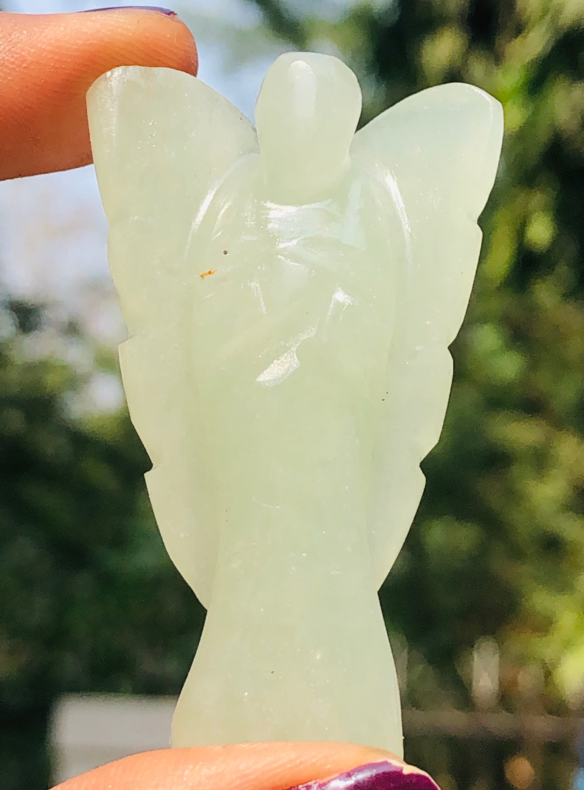 Top Quality Ever 115.00 Cts Genuine Green Aventurine Healing Premium Divine Crystal Angel