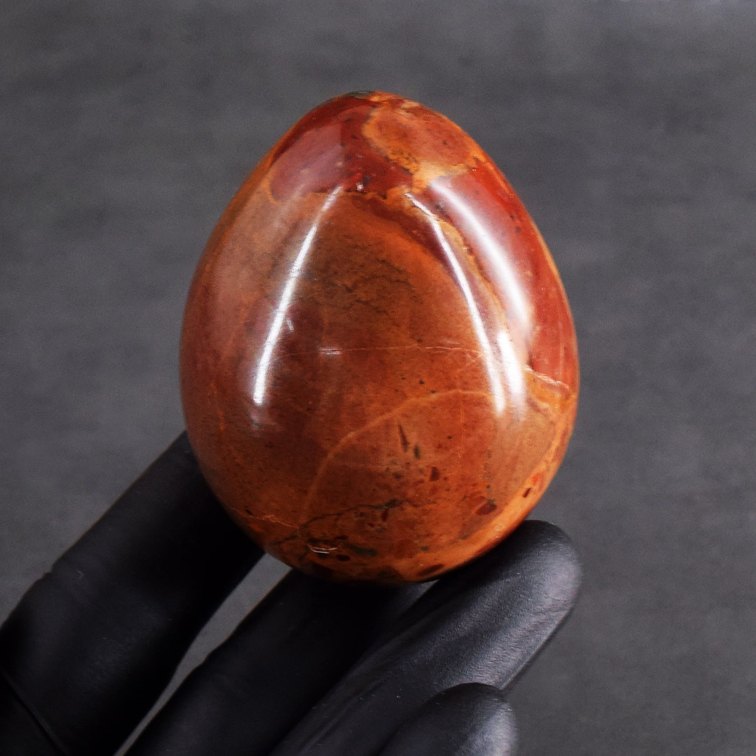 Beautiful 904.00 Cts Genuine Red Mookaite Premium Healing Crystal Egg